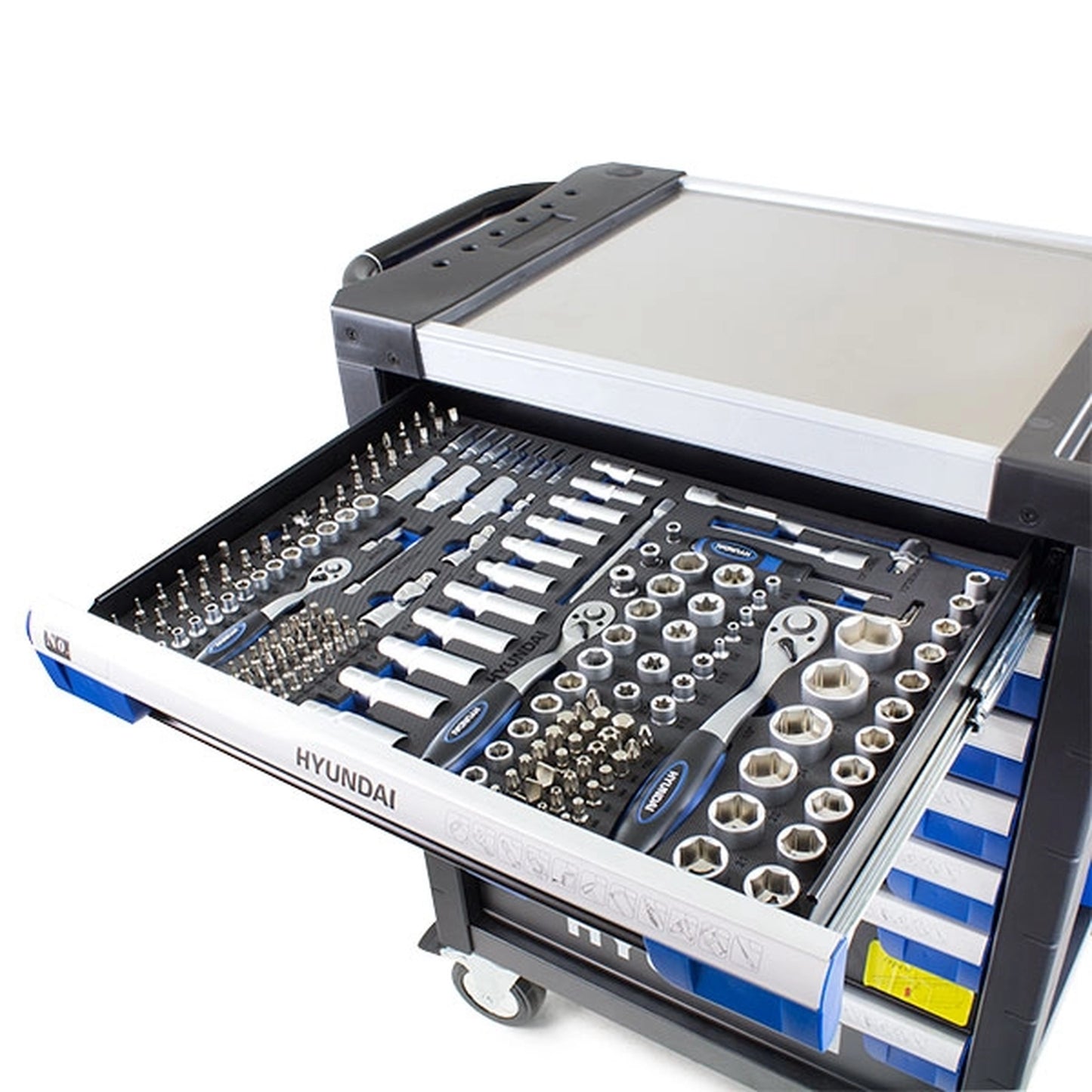 Hyundai HYTC9003 Caster Mounted Roller Tool Chest Cabinet