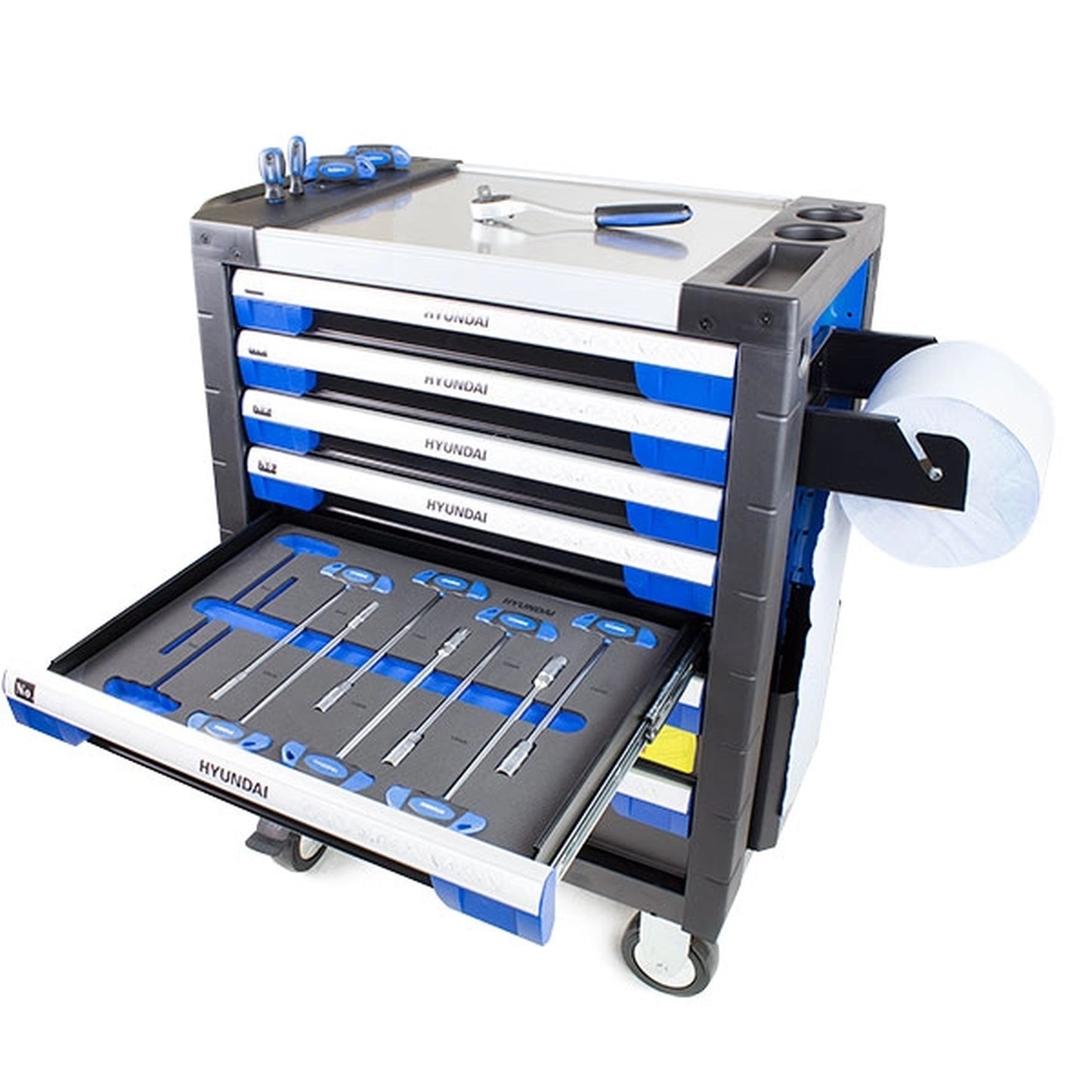 Hyundai HYTC9003 Caster Mounted Roller Tool Chest Cabinet