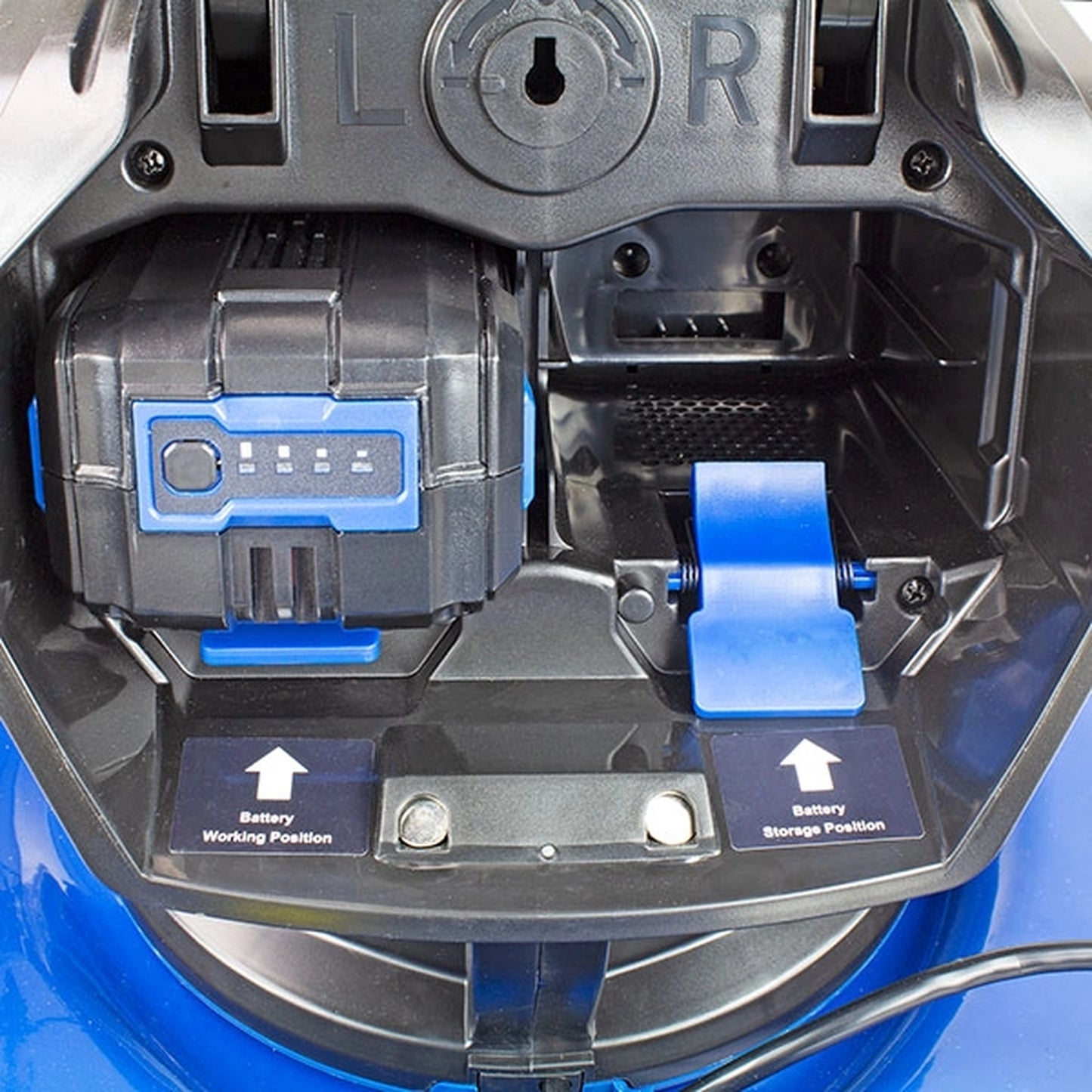 Hyundai HYM40LI420SP Cordless Self-Propelled Lawn Mower 42cm - Battery & Charger