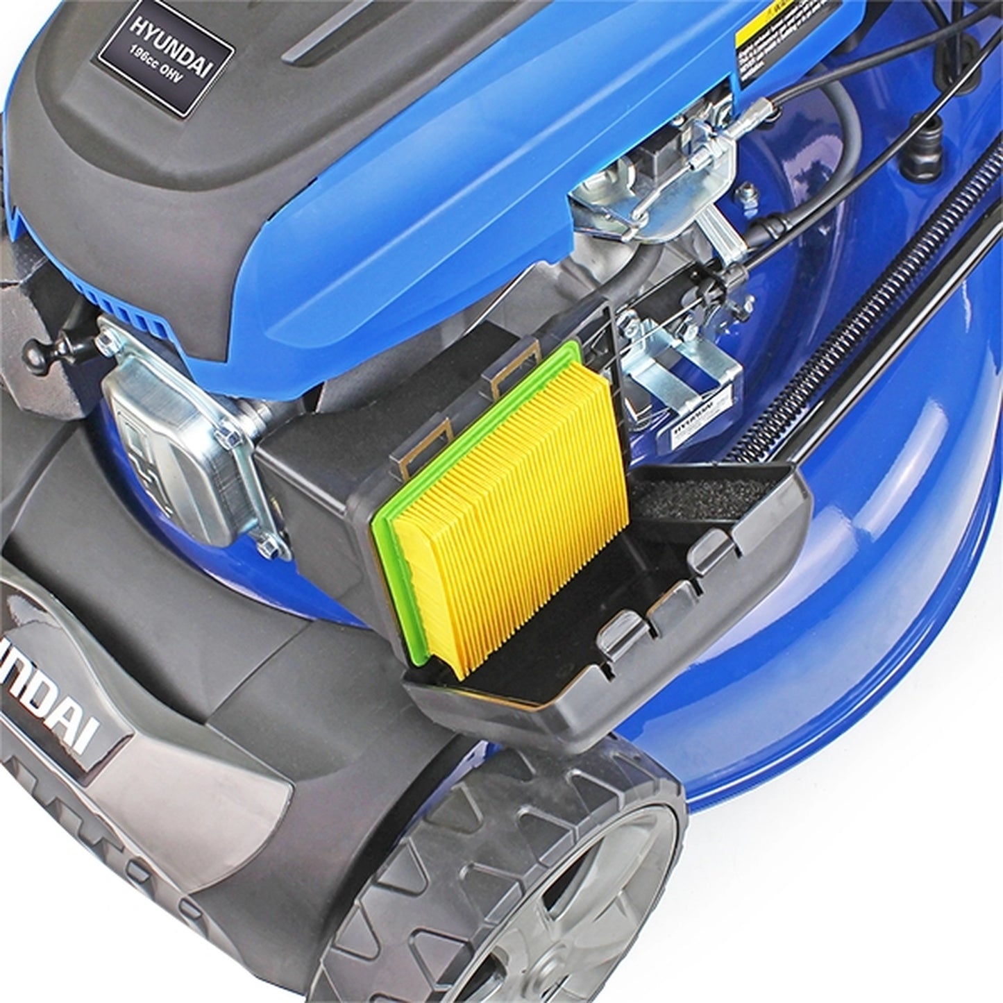 Hyundai HYM510SPE Self-Propelled Petrol Lawn Mower 51cm