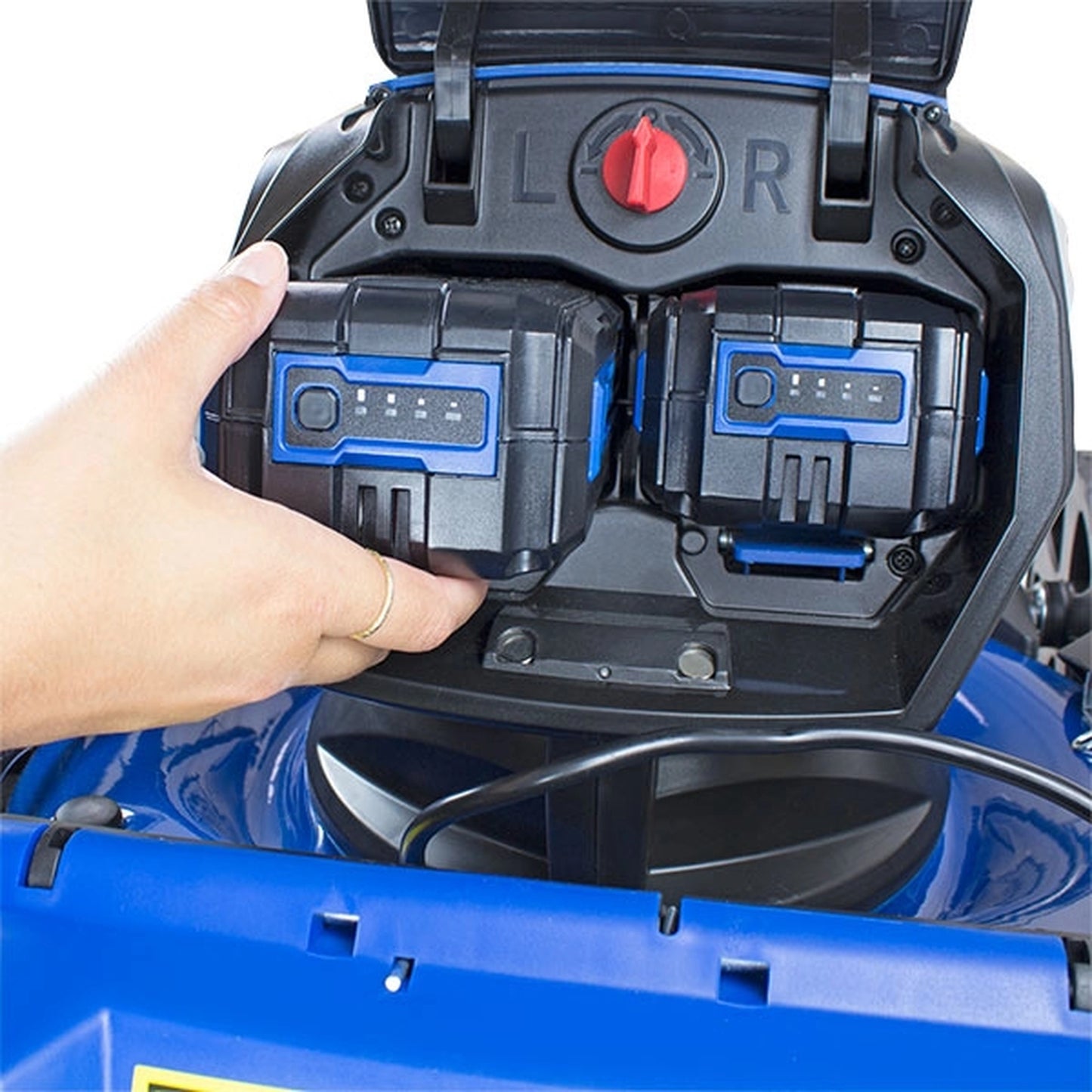 Hyundai HYM80Li460SP Cordless Self Propelled Lawnmower 45cm - Battery & Charger