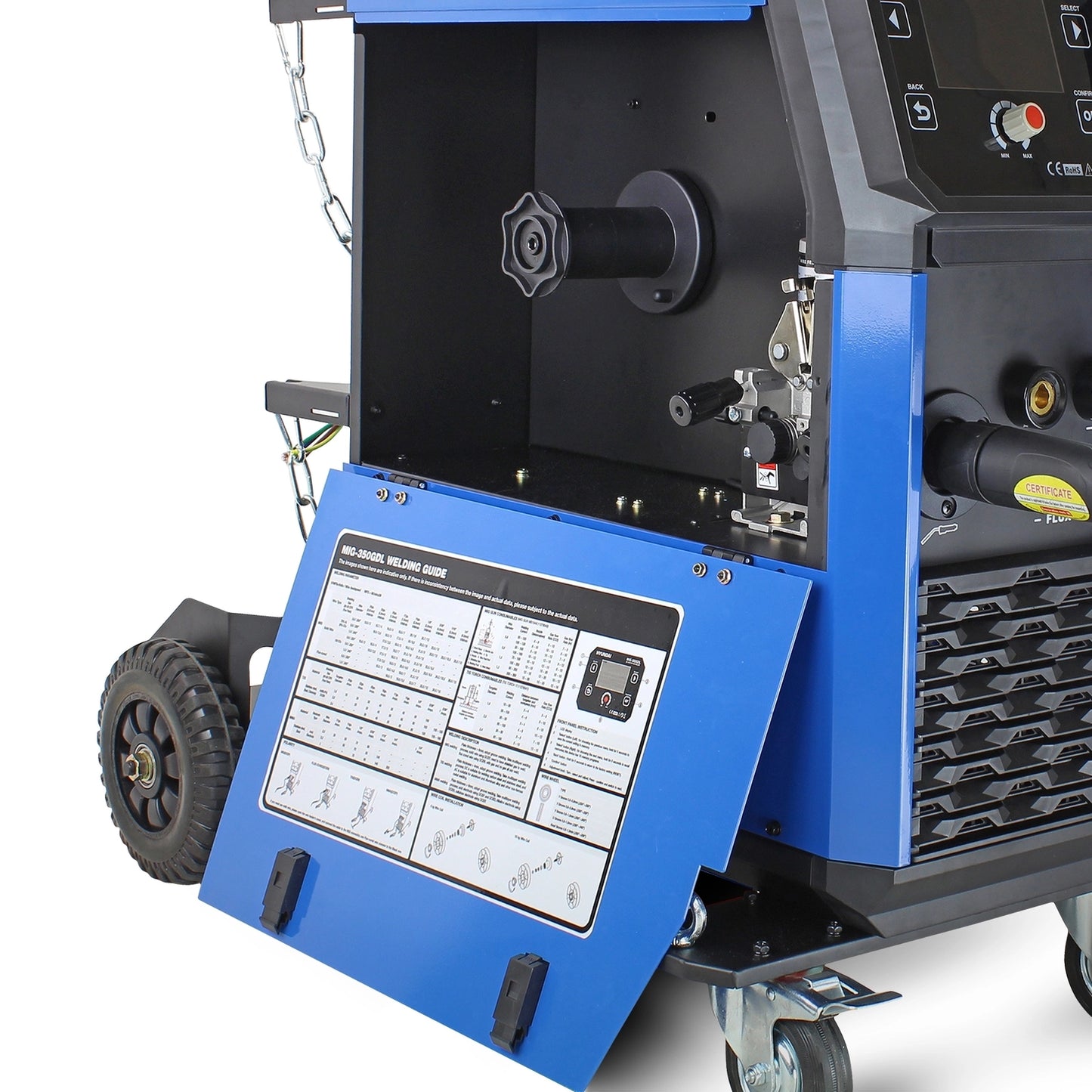 Hyundai HYMIG-350GDL Pro Series MIG DC Inverter Welder