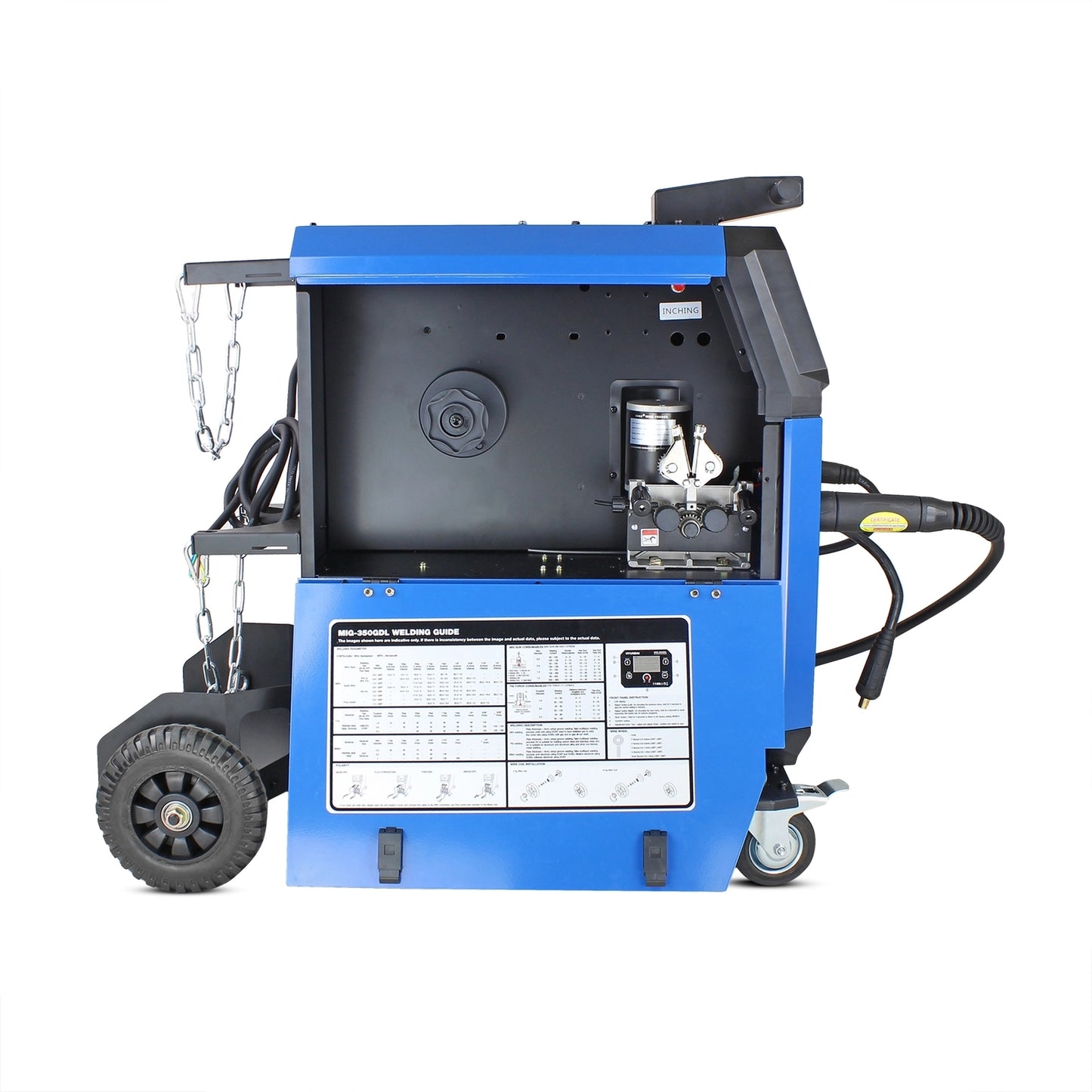 Hyundai HYMIG-350GDL Pro Series MIG DC Inverter Welder