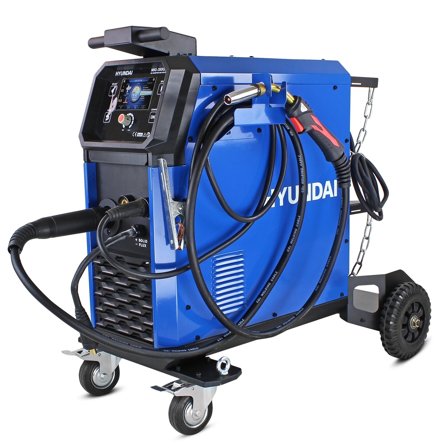 Hyundai HYMIG-350GDL Pro Series MIG DC Inverter Welder