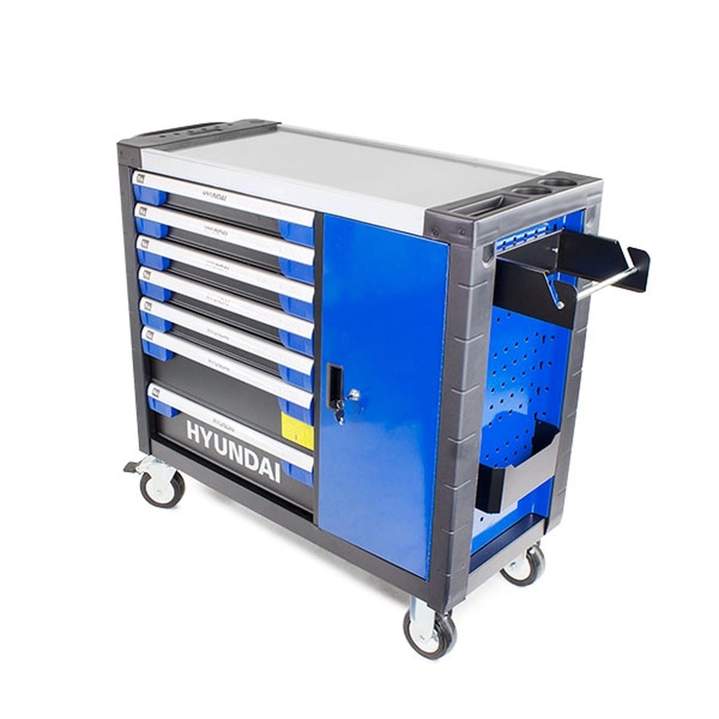 Hyundai HYTC9004 Roller Premium Tool Chest Cabinet - XXL Stainless Steel Top
