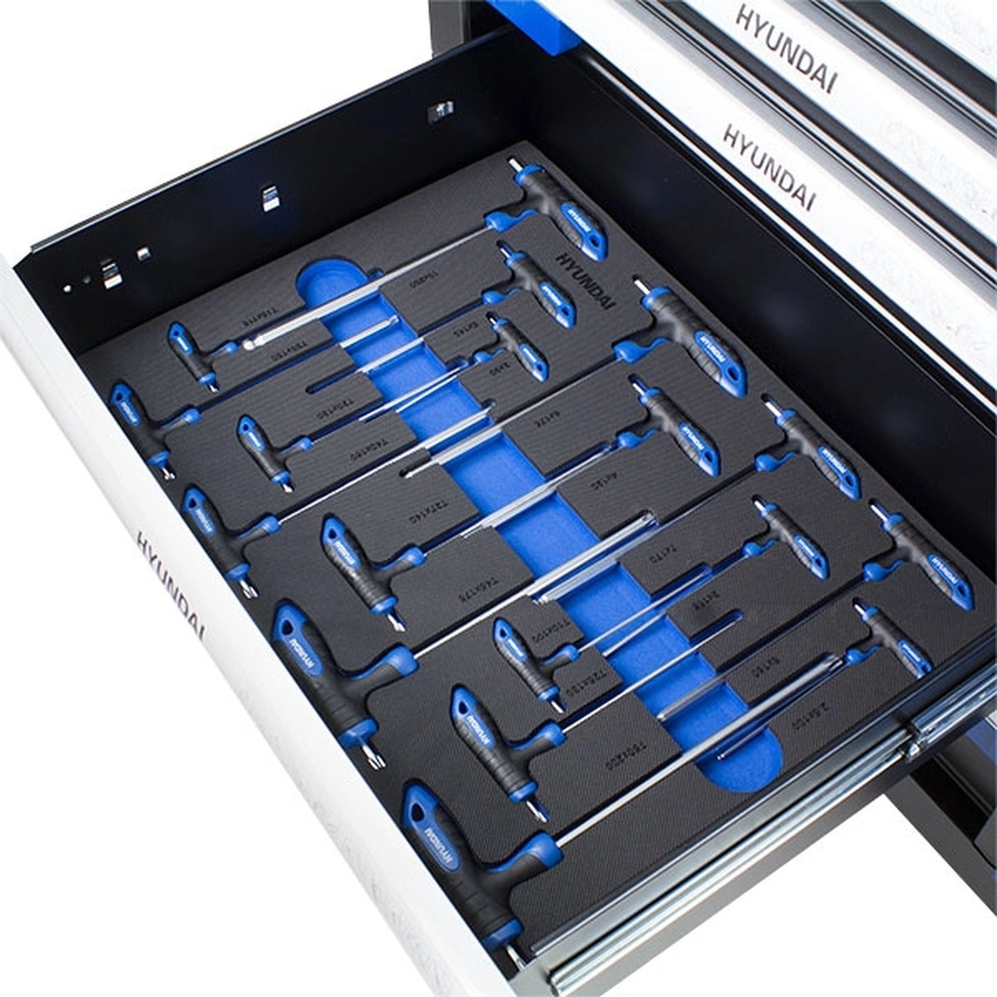Hyundai HYTC9004 Roller Premium Tool Chest Cabinet - XXL Stainless Steel Top