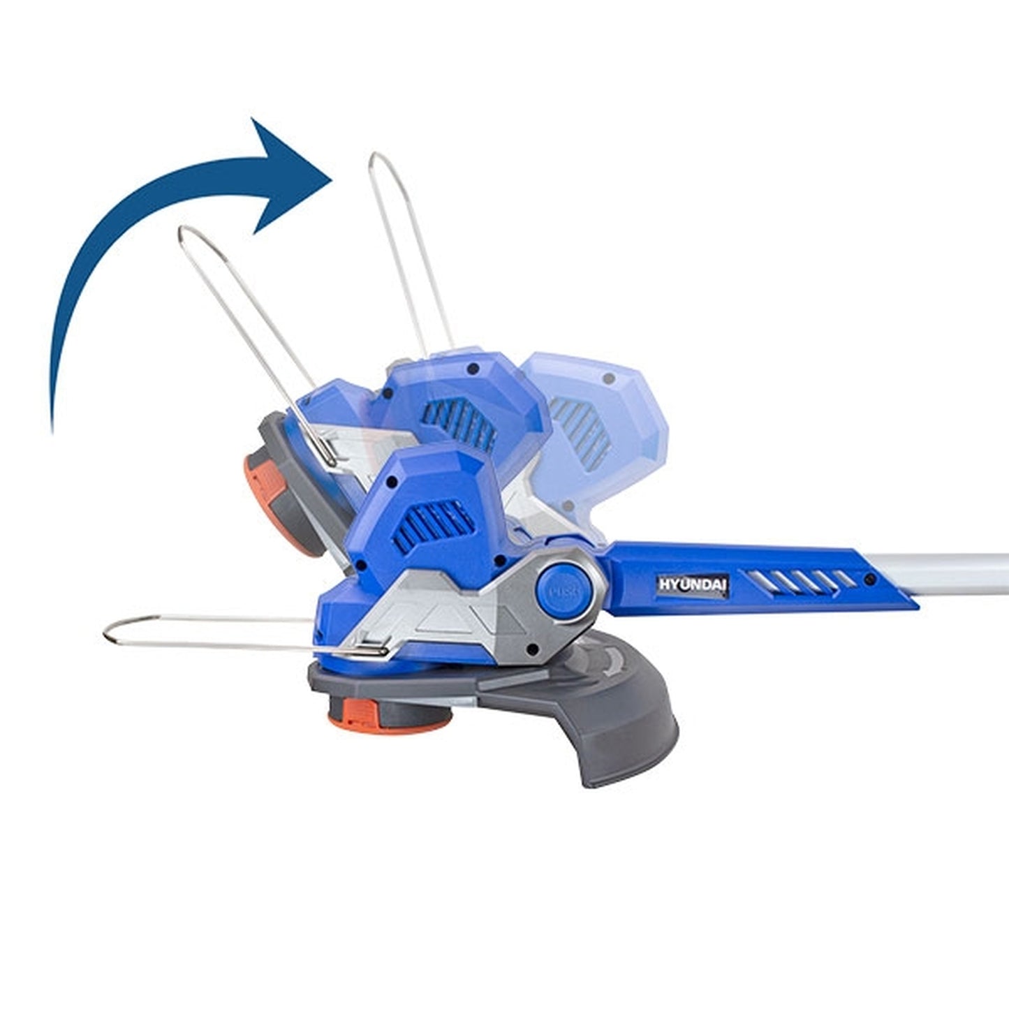 Hyundai HYTR40LI 40v Cordless Grass Trimmer - Battery & Charger