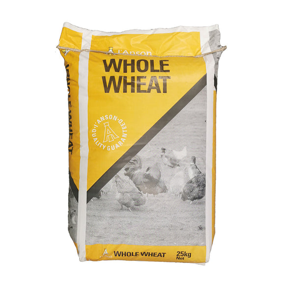 I'Ansons Whole Wheat Poultry Feed 25kg
