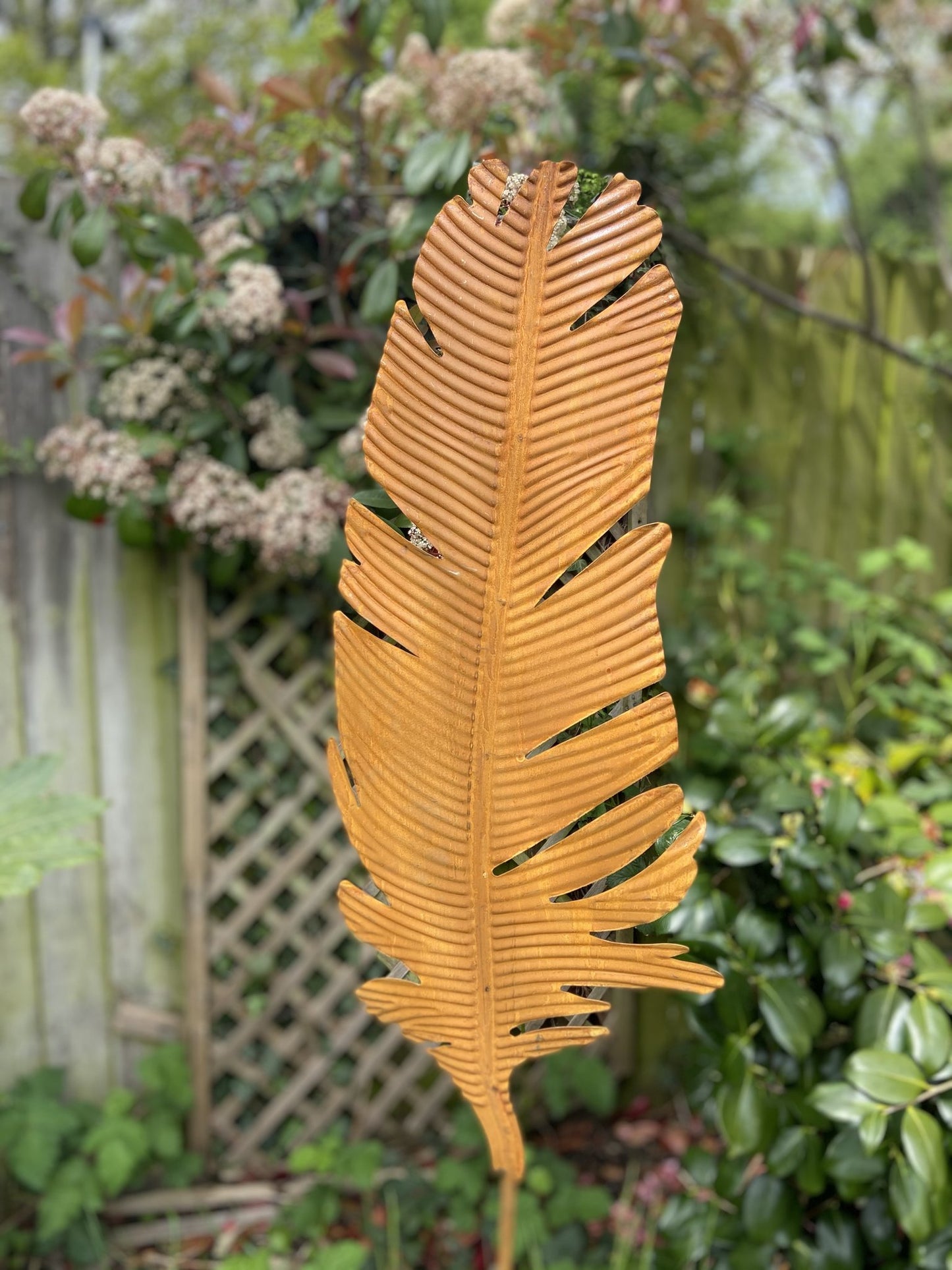 Marissa's Metal Garden Leaf 170cm