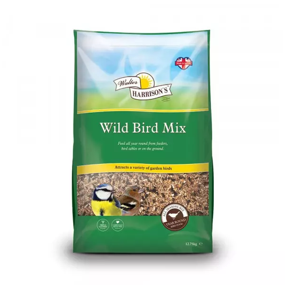 Walter Harrison's Wild Bird Mix Bird Seed 12.75kg