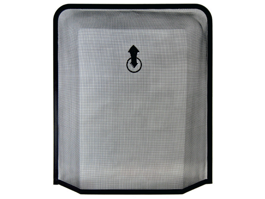 Fireside FPGSQ1 Black Square Firescreen 24” x 21 1/2”