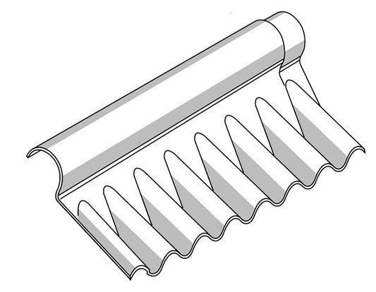 Eternit Profile 6'' Inner Close Fitting Ridge
