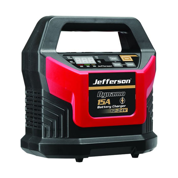 Jefferson 15A Battery Charger 12-24V (20A 300sec Booster)