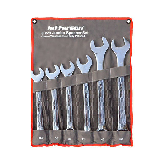 Jefferson 6-Piece Jumbo Spanner Set