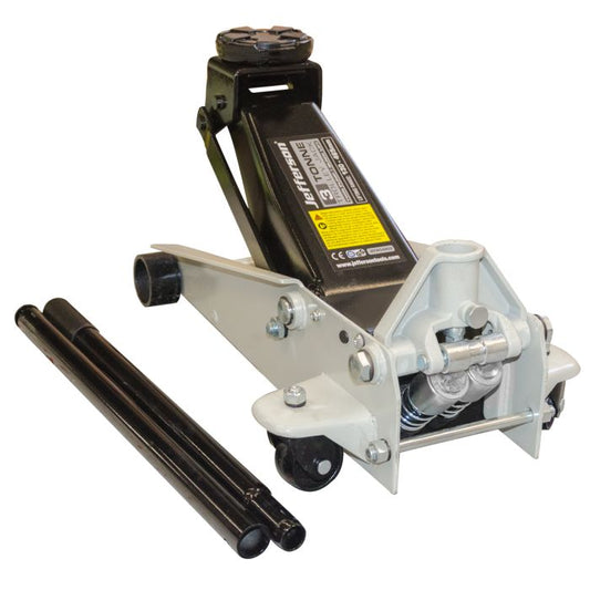 Jefferson 3 Tonne Garage Jack with Compatible Rubber Pad & Spares