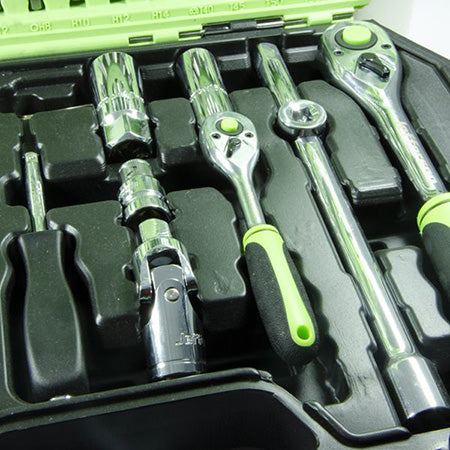 Jefferson 94 Piece 1/4" & 1/2" Drive Socket Set
