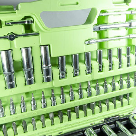 Jefferson 94 Piece 1/4" & 1/2" Drive Socket Set