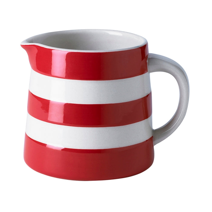 Cornishware Cornish Red Dreadnought Jug - 20oz (568ml)