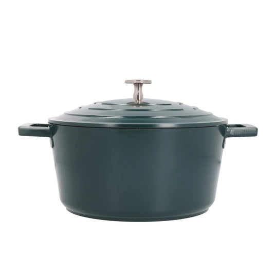 MasterClass Cast Aluminium Casserole Dish 4L Hunter Green