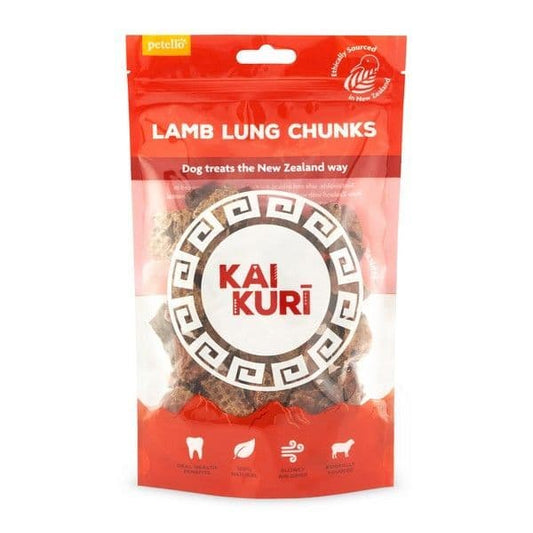 Kai Kuri Lamb Lung Chunks Dog Treat 50g