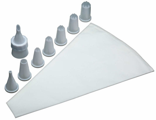 Sweetly Does It Plastic Piping Set & 8 Nozzles