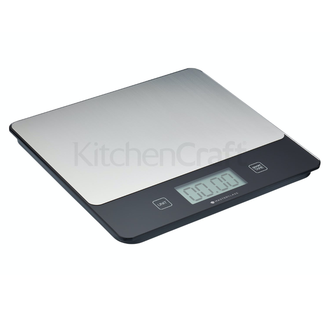 MasterClass Electronic Duo Kitchen Scales - Steel Finish
