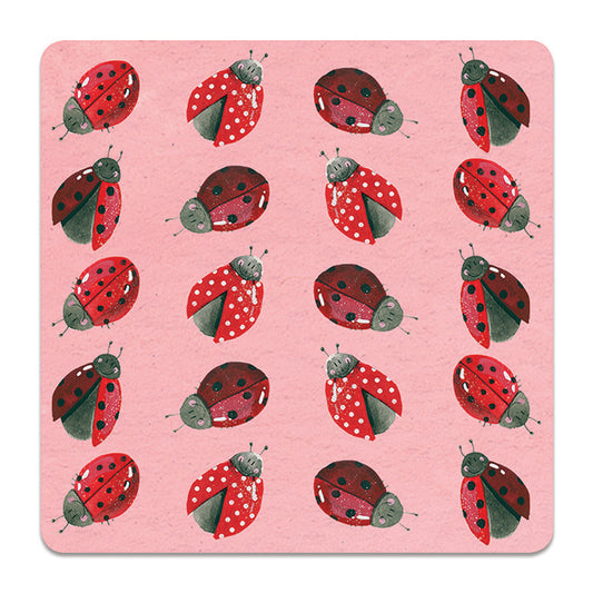 Alex Clark Ladybird Coaster