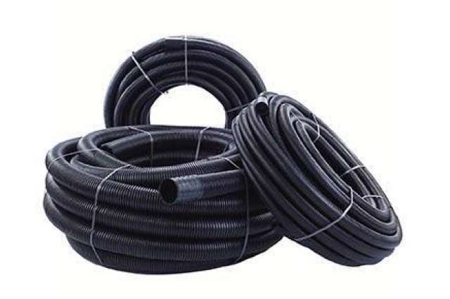Polypipe Landcoil 100mm X 25m PVCu Perforated Coil