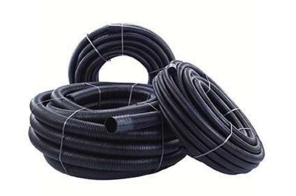 Polypipe Landcoil 80mm X 25m PVCu Perforated Coil