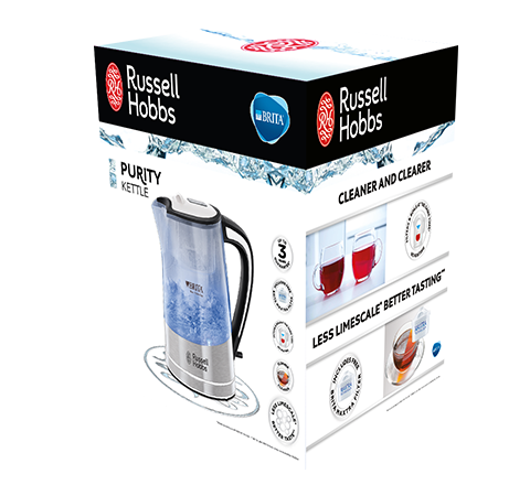 Russell Hobbs Purity Brita Filter Kettle 1L