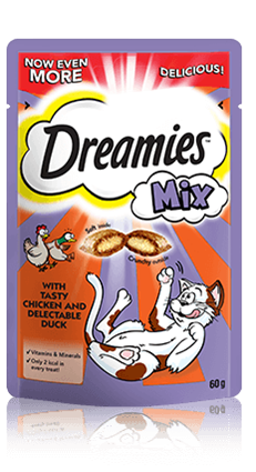 Dreamies Mix Chicken & Duck 60g