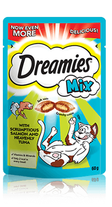Dreamies Mix Salmon & Tuna 60g