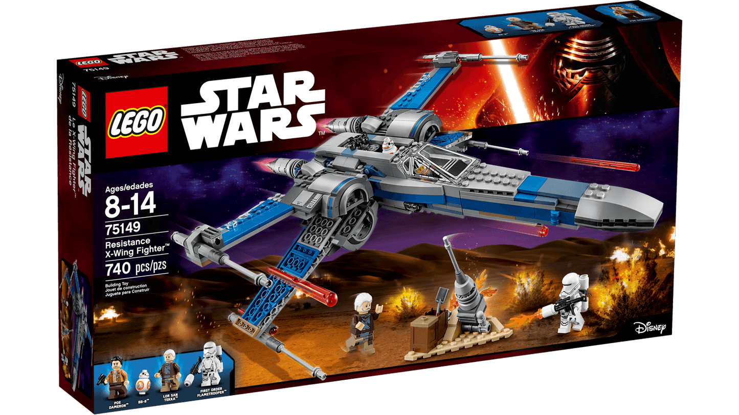 Lego Star Wars Resistance X-Wing Fighter 75149