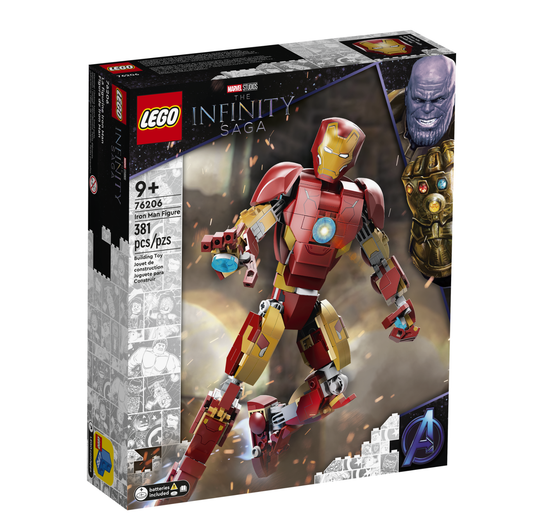 LEGO Marvel Iron Man Figure 76206