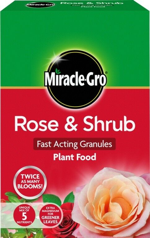 Miracle-Gro Rose & Shrub Fast Acting Granules Plant Food 3kg