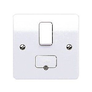 MK Electric Logic Plus Switched Fused Connection Unit 13A White