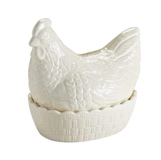 Mason Cash Cream Hen Nest Egg Basket