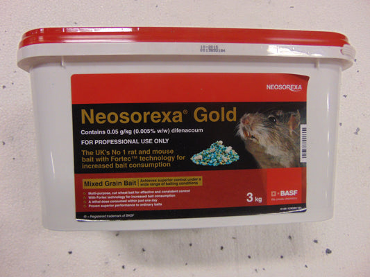 Neosorexa Gold Mouse & Rat Bait 3kg