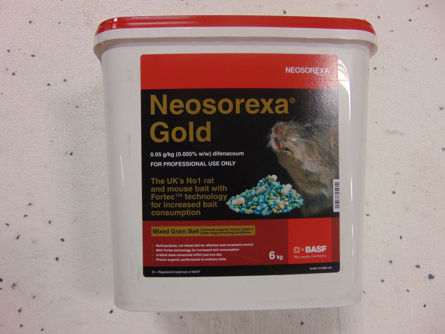 Neosorexa Gold Mouse & Rat Bait 6kg