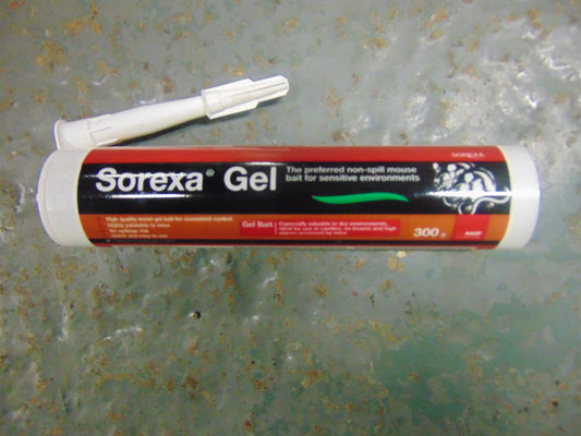 BASF Sorexa Rat Bait Gel in Caulking Tube 300g
