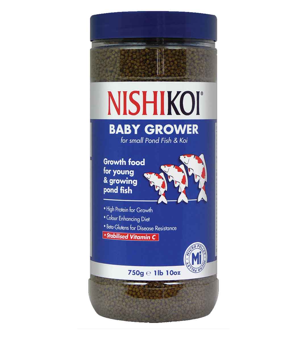 Nishikoi Baby Grower Growth Micro Pellets 750g