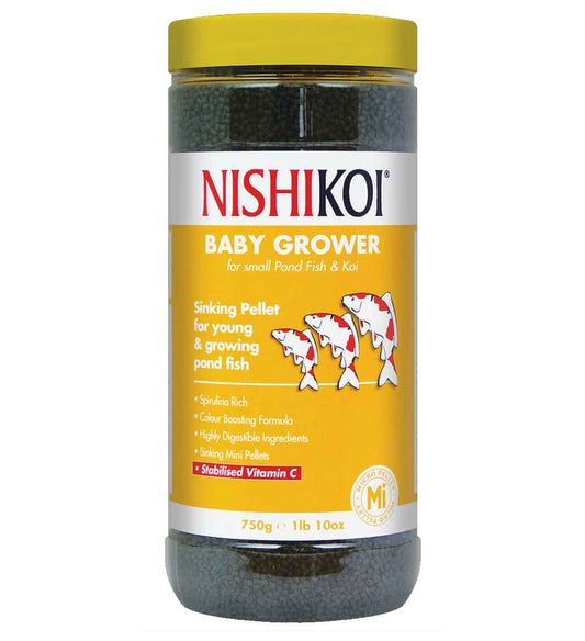 Nishikoi Baby Grower Sinking Micro Pellets 750g