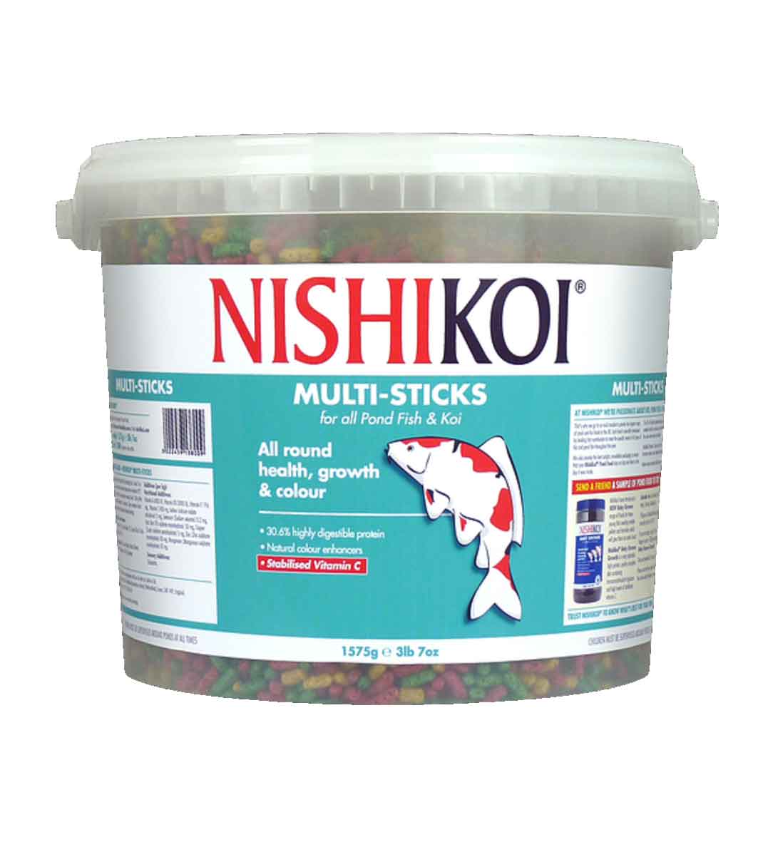 Nishikoi Multi-Sticks Fish Food 1575g
