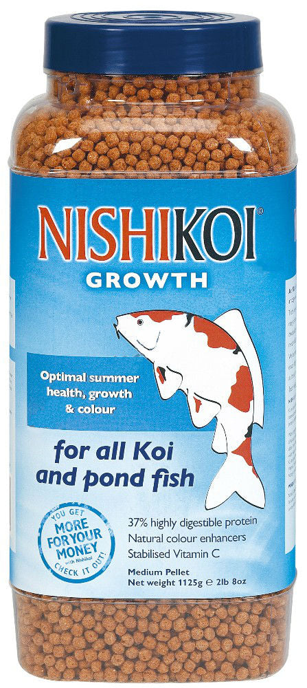 Nishikoi Growth 1125g (Medium Pellets)