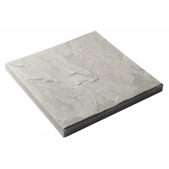 Oakdale Bedale Riven Paving Stone Natural Grey 450mm