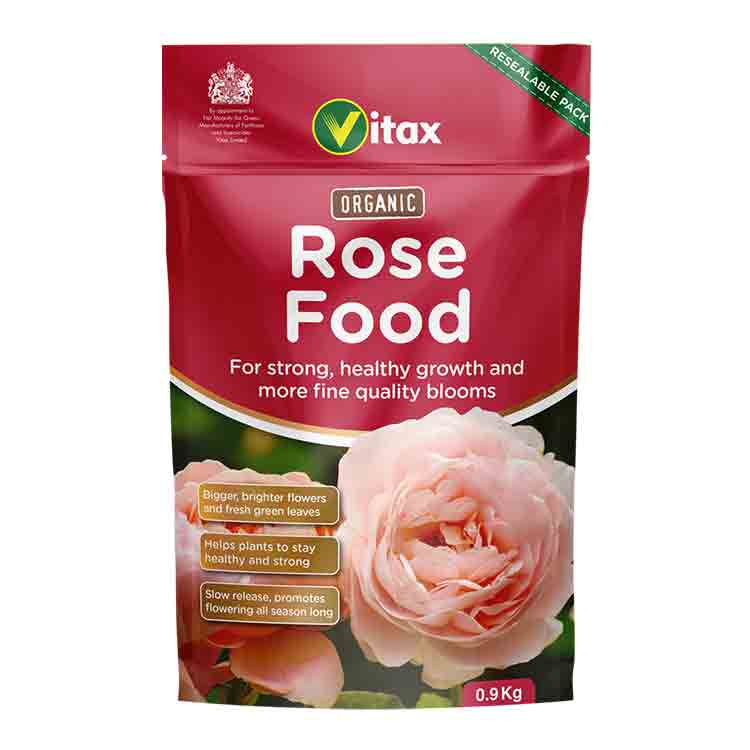 Vitax Organic Rose Food Pouch 900g