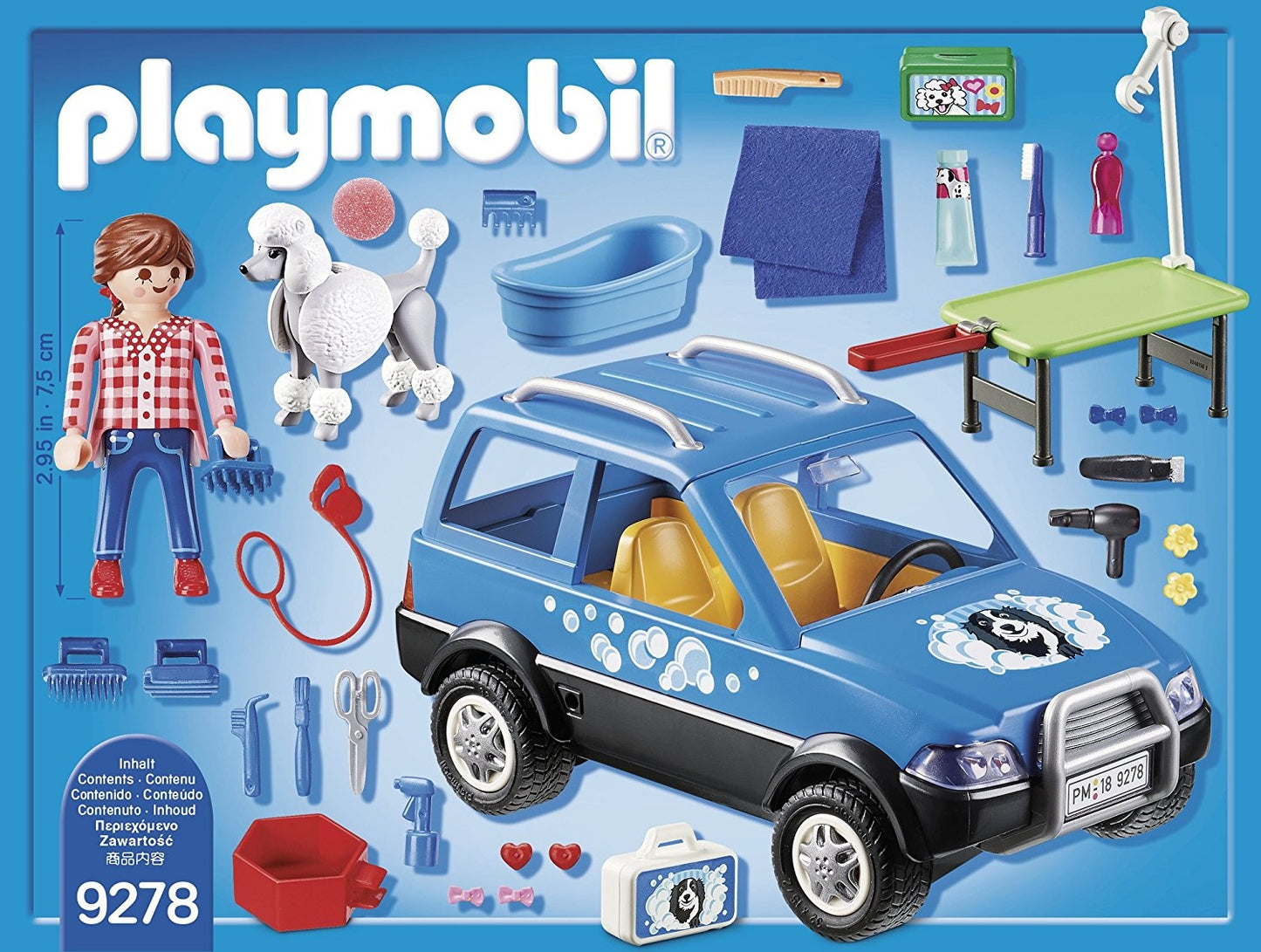 Playmobil 9278 City Life Mobile Pet Groomer