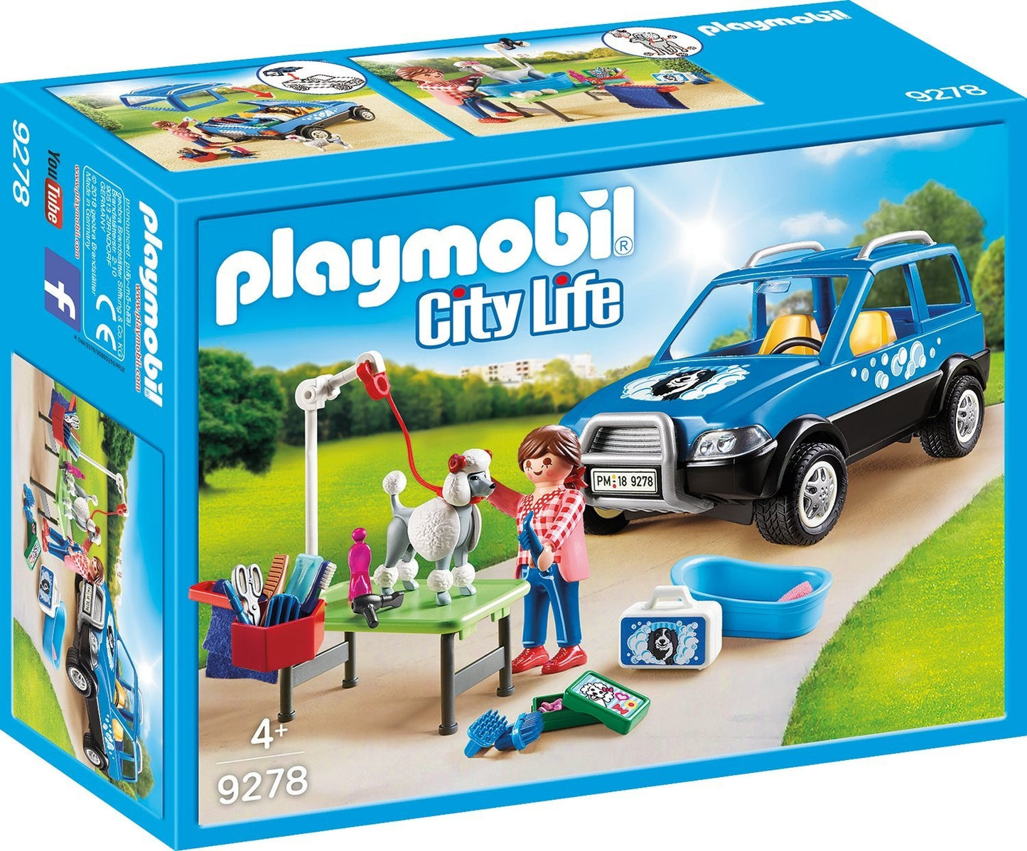 Playmobil 9278 City Life Mobile Pet Groomer