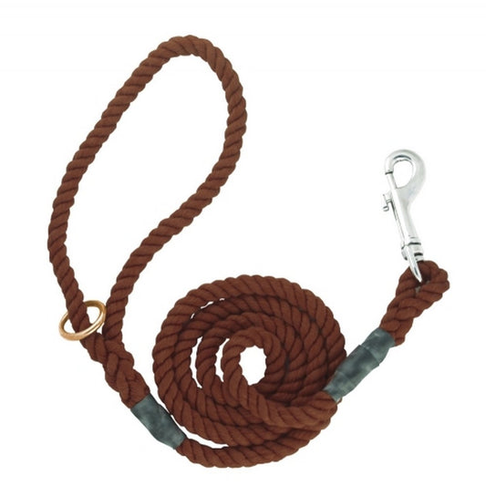 Outhwaite Trigger Hook Gun Dog Lead 8mm Brown