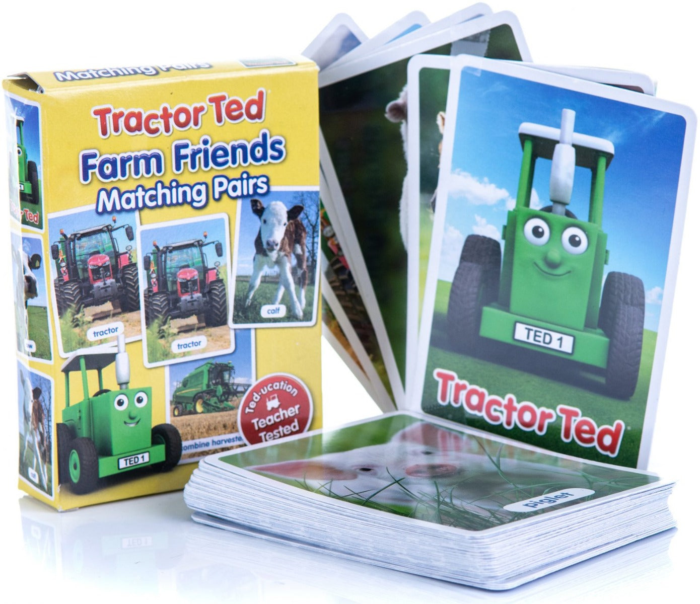 Tractor Ted Farm Pairs Card Game